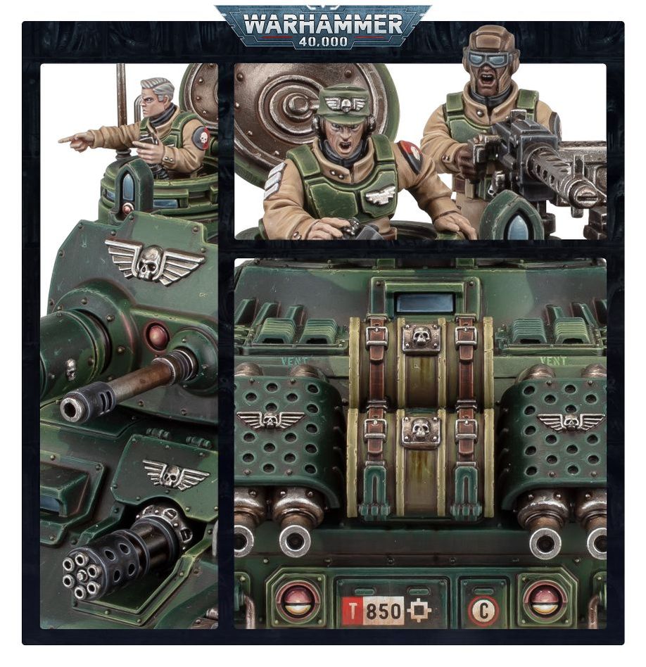 Warhammer 40K: Astra Militarum - Rogal Dorn Battle Tank