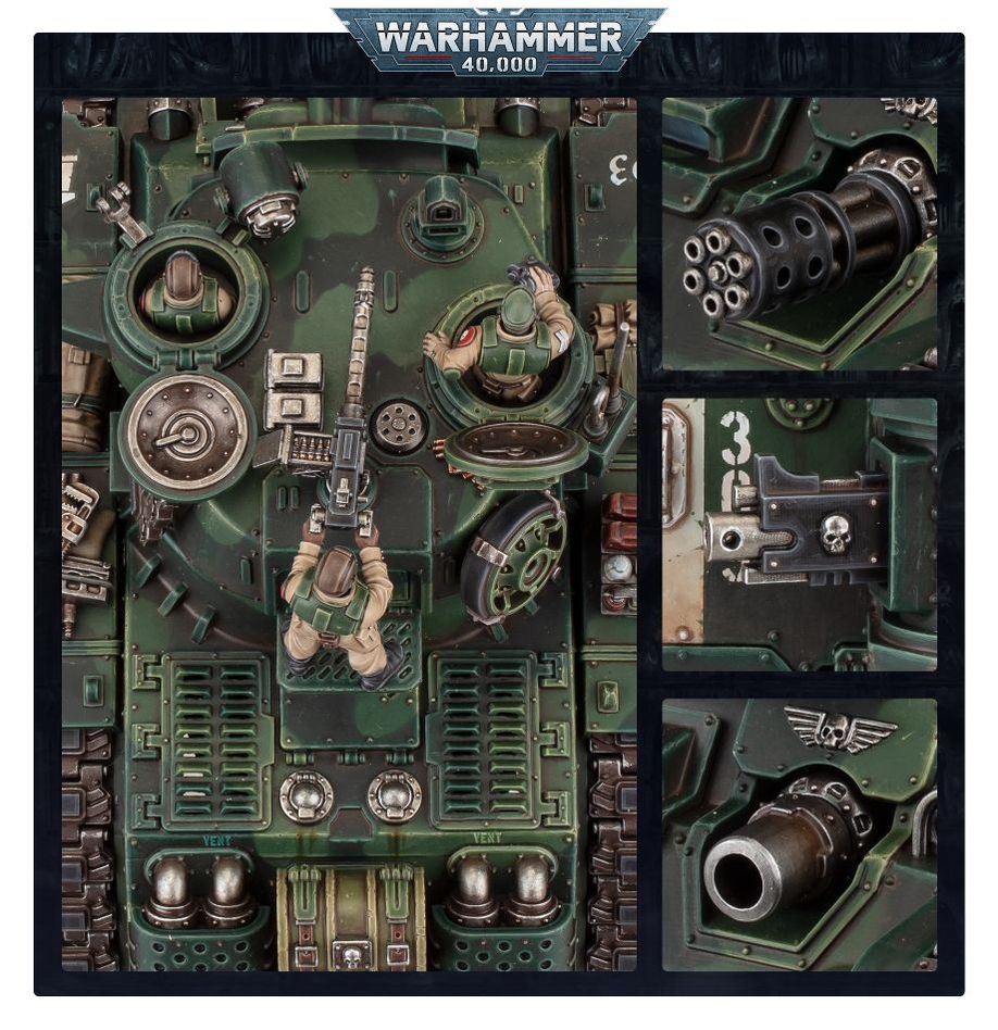 Warhammer 40K: Astra Militarum - Rogal Dorn Battle Tank