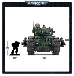 Warhammer 40K: Astra Militarum - Rogal Dorn Battle Tank
