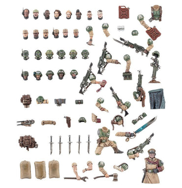 Warhammer 40K: Astra Militarum - Cadian Upgrades