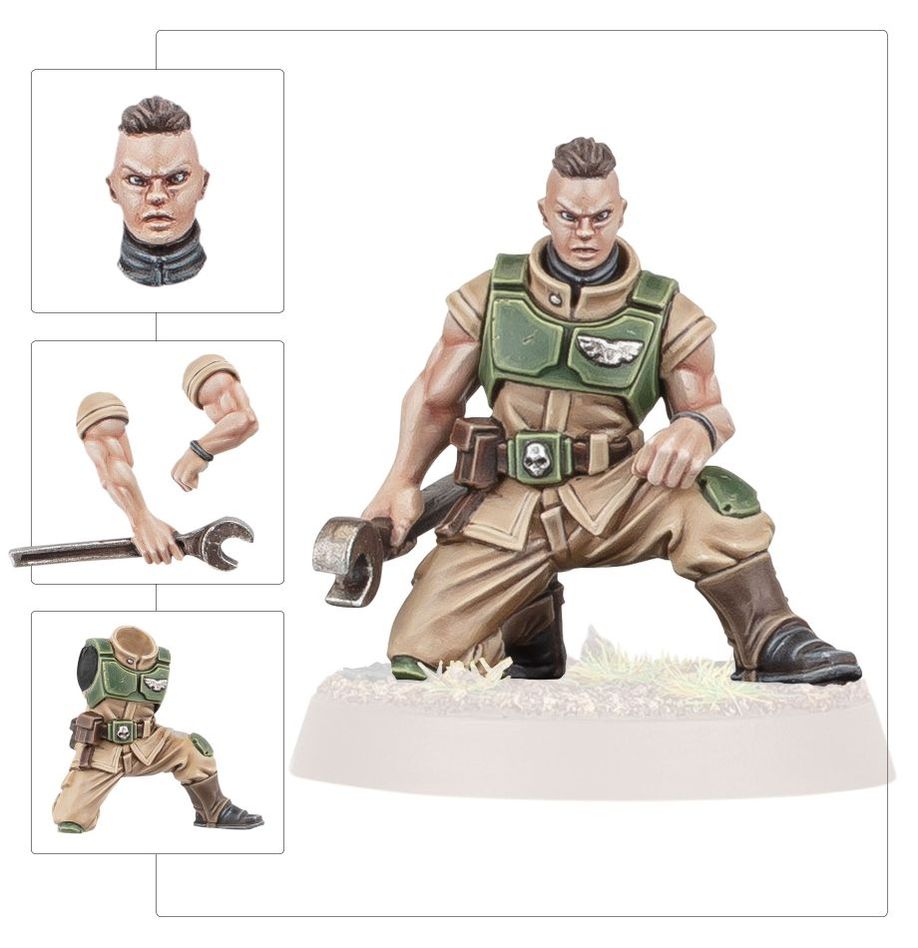 Warhammer 40K: Astra Militarum - Cadian Upgrades