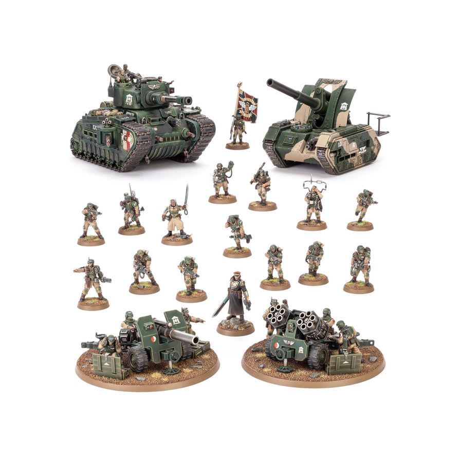 Warhammer 40K: Astra Militarum - Battleforce Platoon