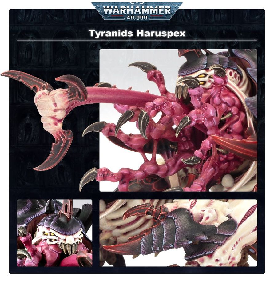 Warhammer 40K: Tyranids - Haruspex / Exocrine (Online)