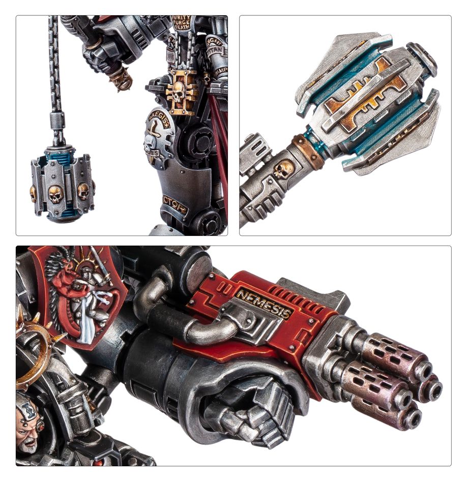 Warhammer 40K: Grey Knights - Grand Master In Nemesis Dreadknight