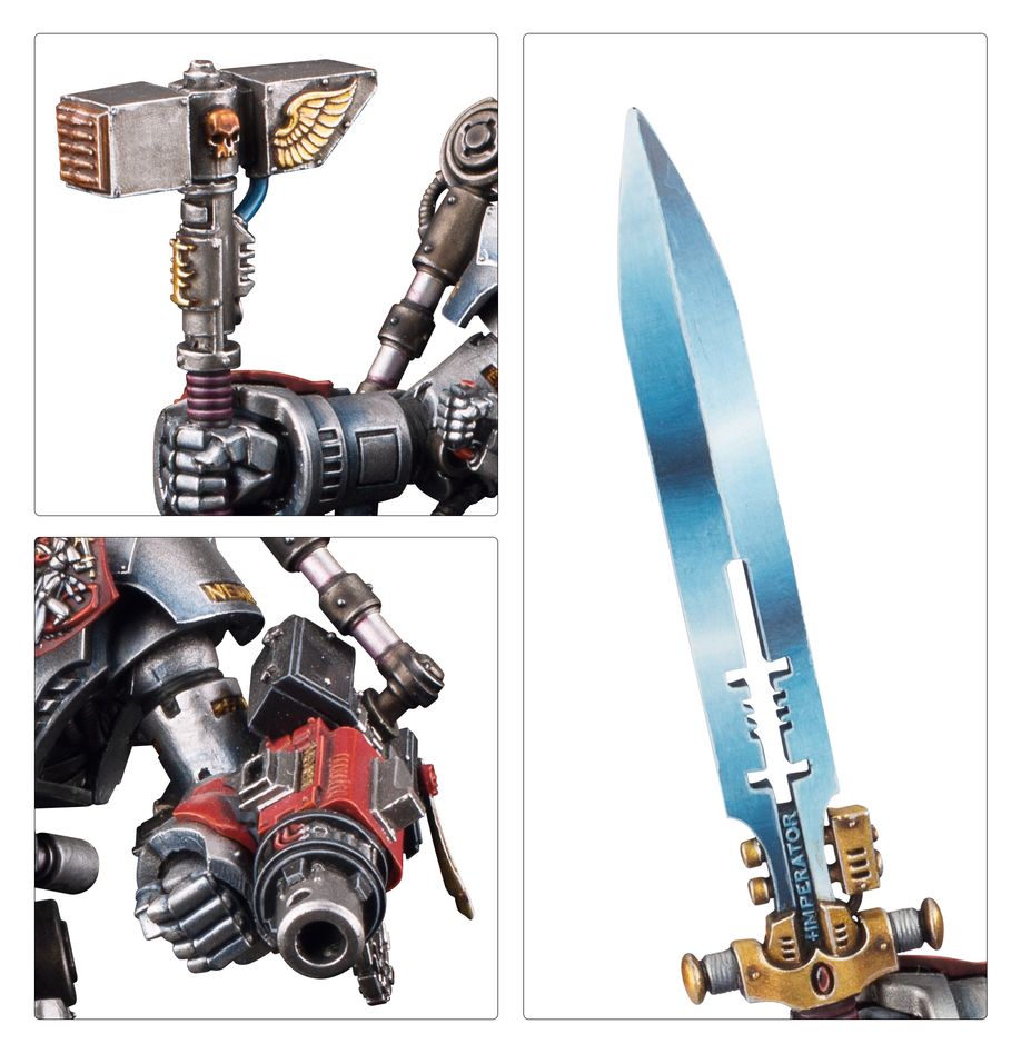Warhammer 40K: Grey Knights - Grand Master In Nemesis Dreadknight