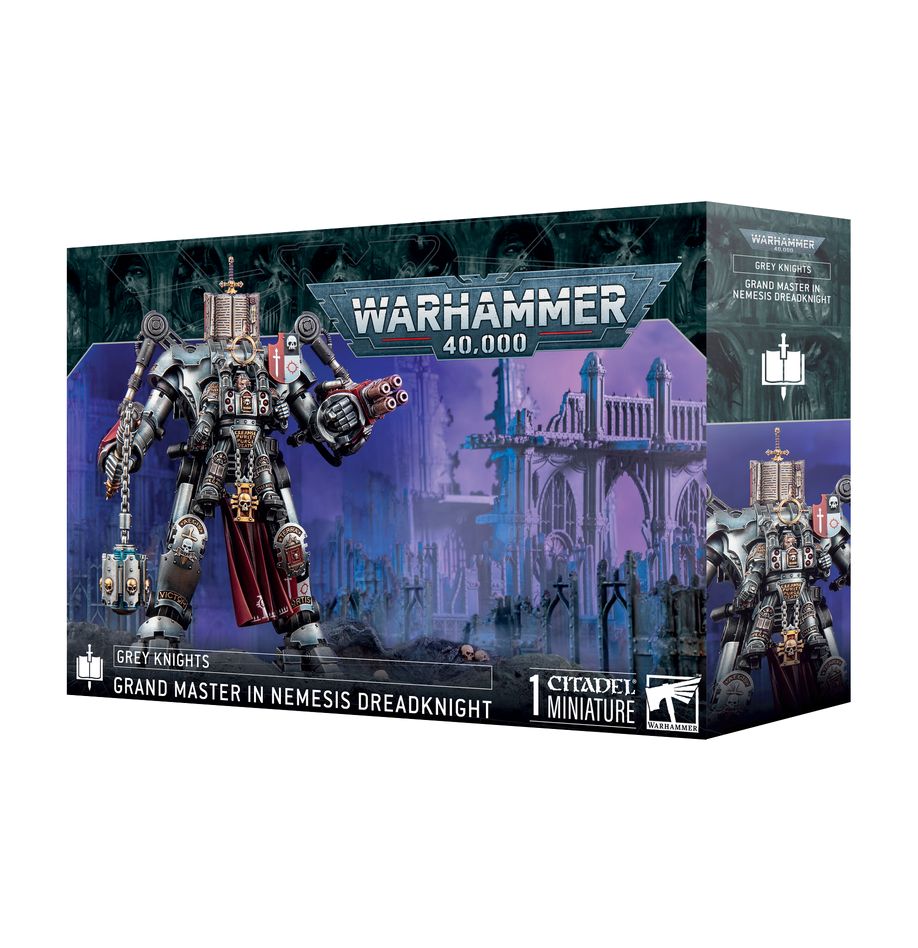 Warhammer 40K: Grey Knights - Grand Master In Nemesis Dreadknight