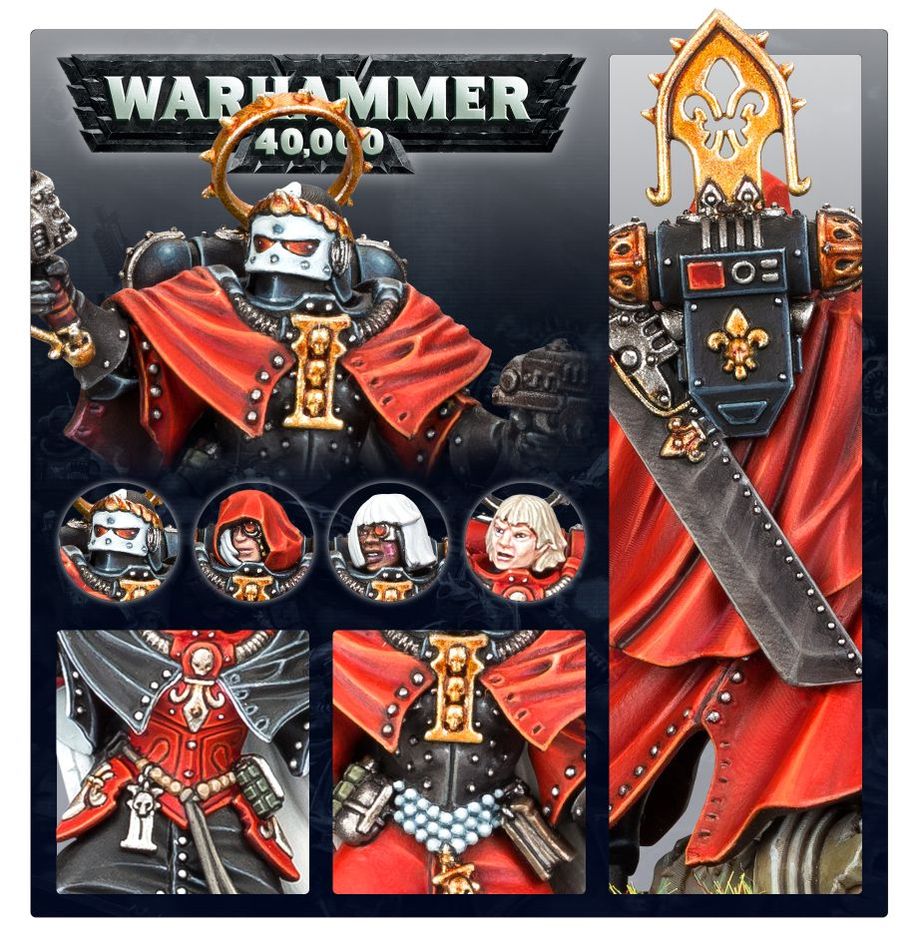 Warhammer 40K: Adepta Sororitas - Canoness