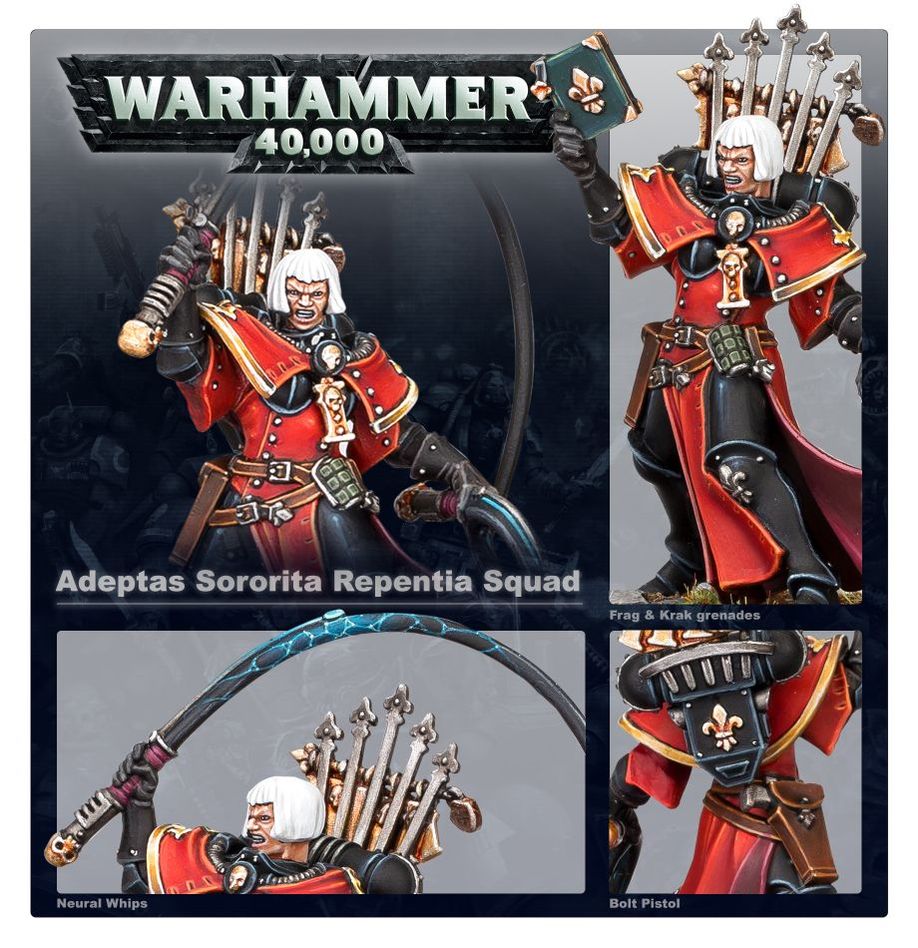 Warhammer 40K: Adepta Sororitas - Repentia Squad