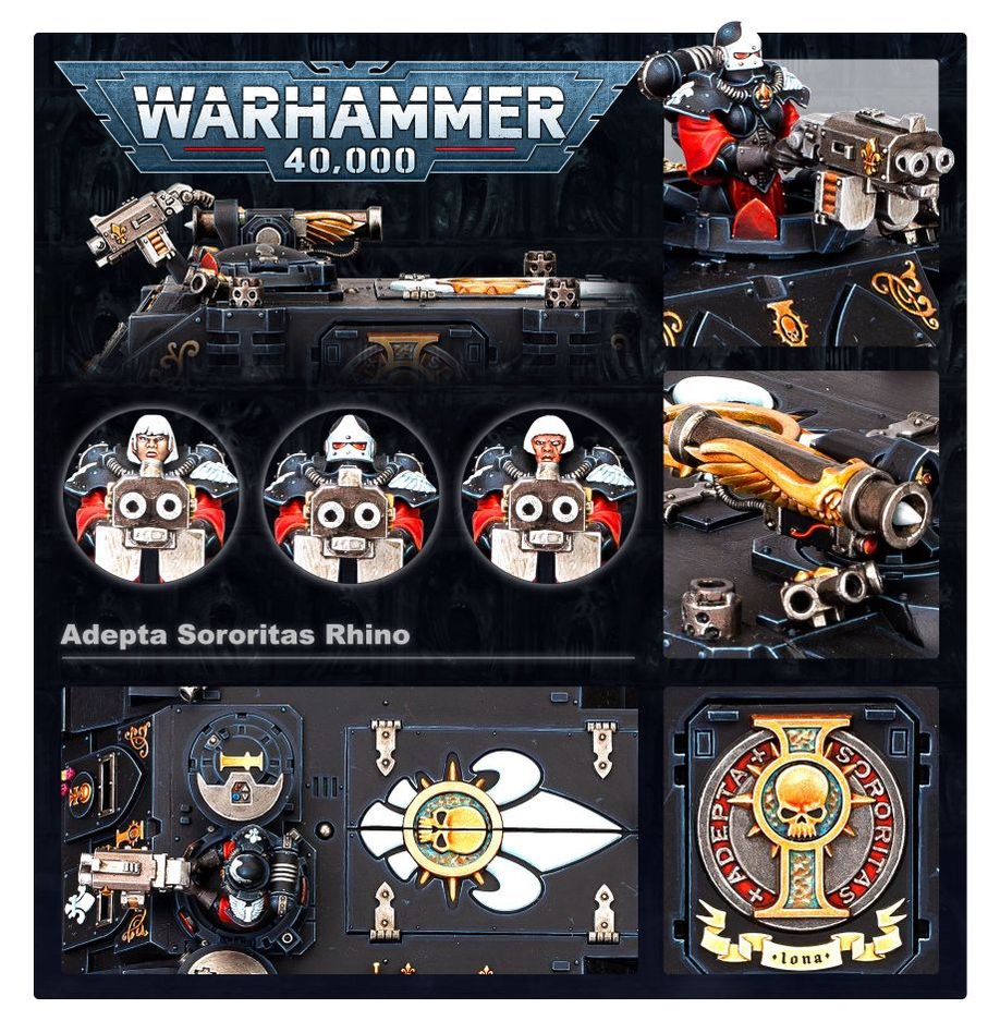 Warhammer 40K: Adepta Sororitas - Rhino