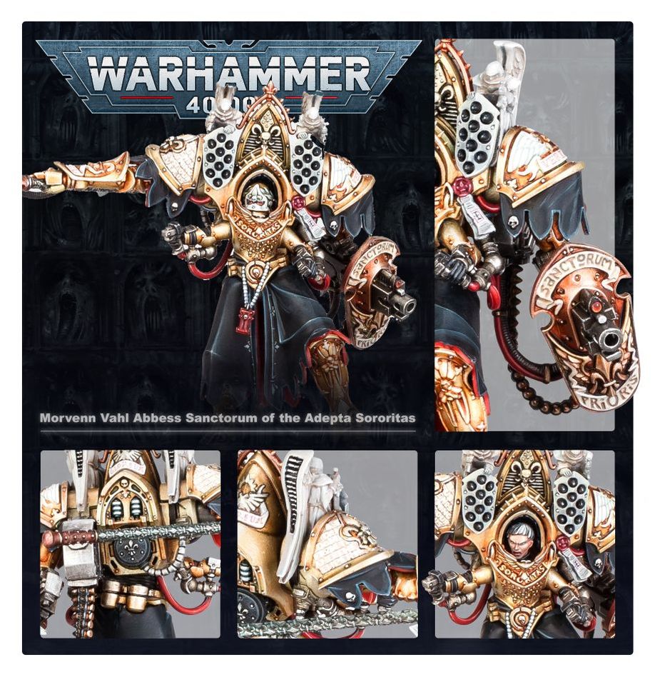 Warhammer 40K: Adepta Sororitas - Morvenn Vahl Abbess Sanctorum