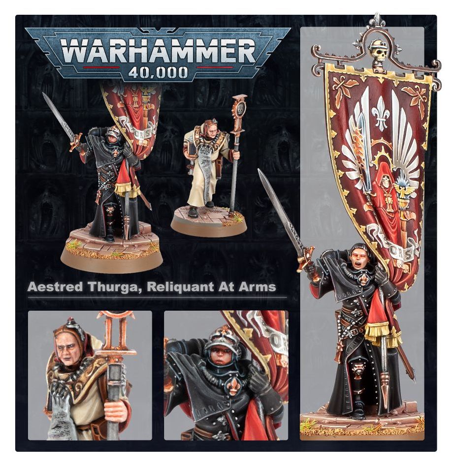Warhammer 40K: Adepta Sororitas - Aestred Thurga Relinquant At Arms