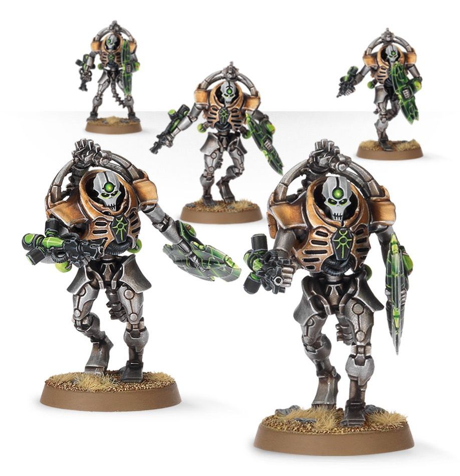 Warhammer 40K: Necrons - Triarch Praetorians