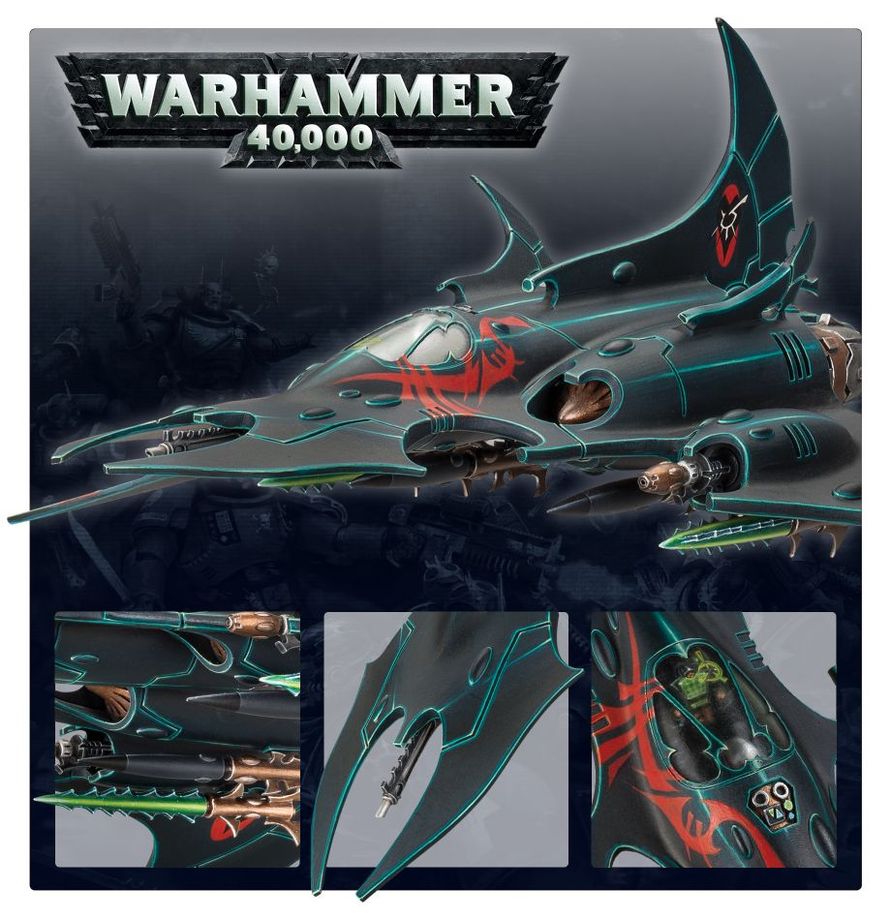 Warhammer 40K: Drukhari - Razorwing Jetfighter (Online)