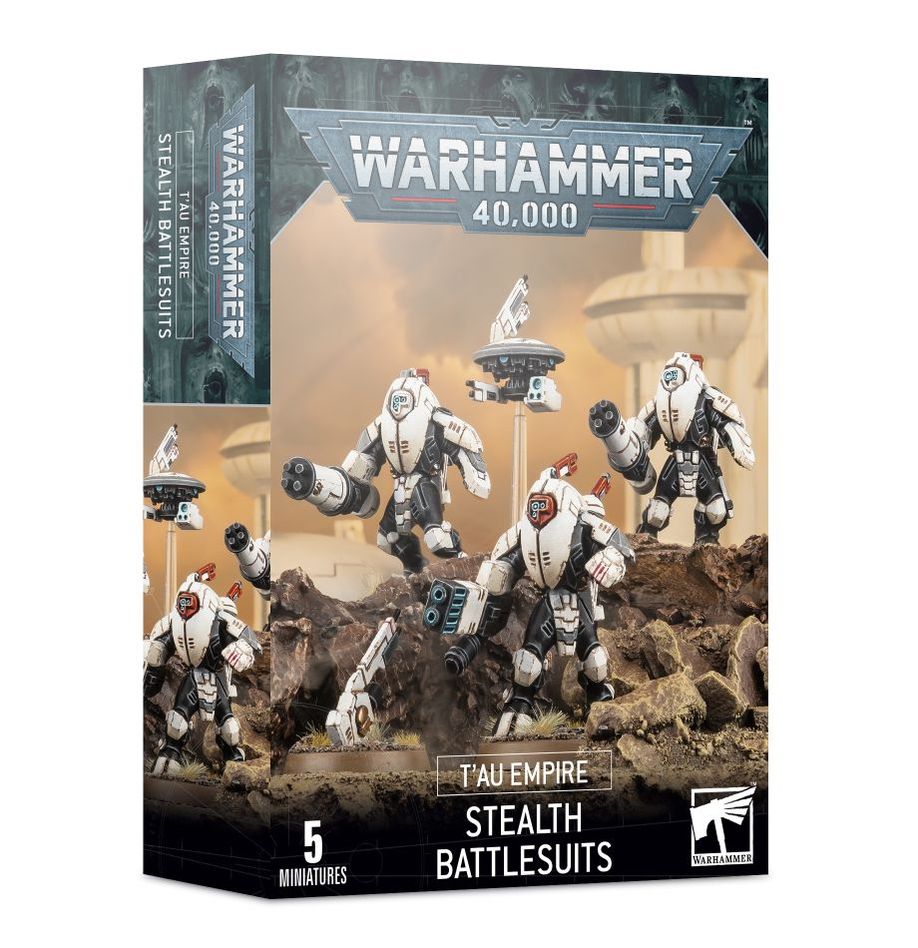 Warhammer 40K: T'au Empire - Stealth Battlesuits