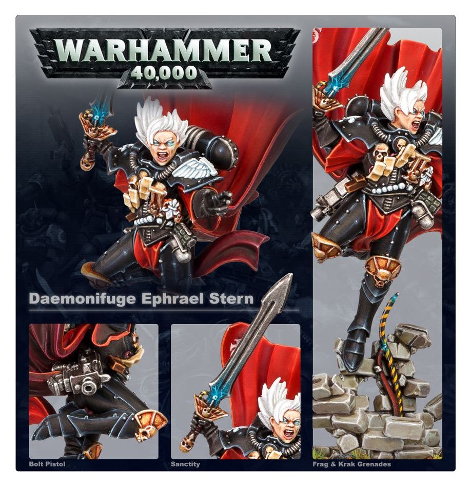 Warhammer 40K: Adepta Sororitas - Ephrael Stern & Kyganil