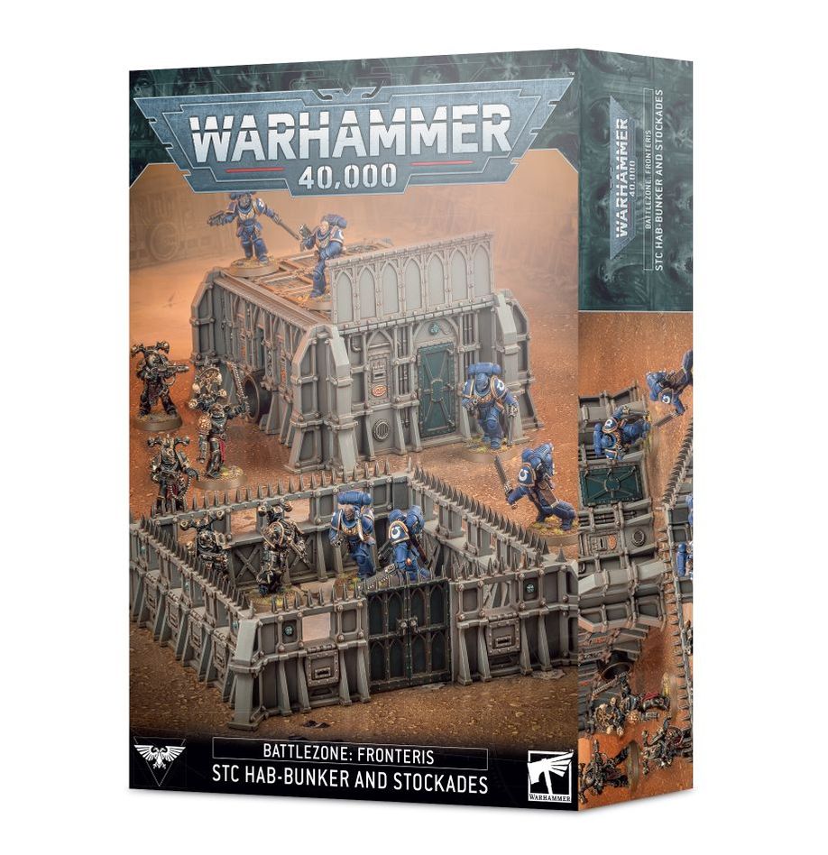 Warhammer 40K: Battlezone Fronteris - Stc Hab-Bunker & Stockades