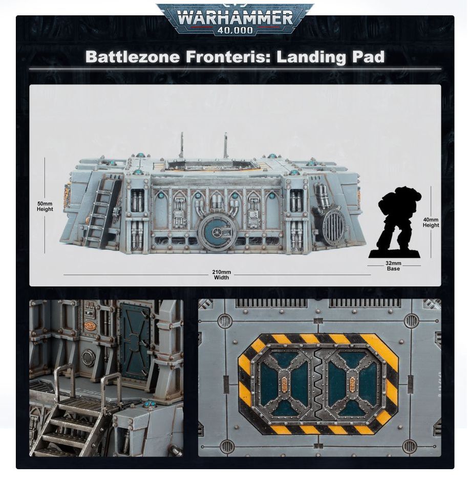 Warhammer 40K: Battlezone Fronteris - Landing Pad