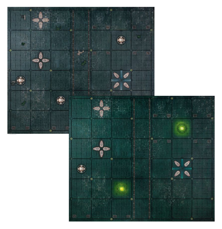 Warhammer 40K: Board Actions Terrain Set - Tomb World (Online)