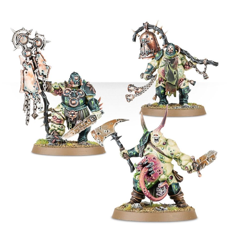 Warhammer, Age of Sigmar: Nurgle Rotbringers - Putrid Blightkings