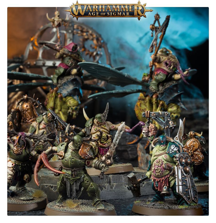 Warhammer, Age of Sigmar: Maggotkin of Nurgle - Putrid Blightkings