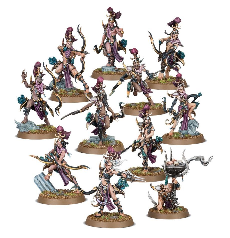 Warhammer Age of Sigmar: Hedonites Of Slaanesh - Blissbarb Archers