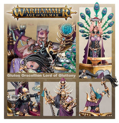 Warhammer Age Of Sigmar: Hedonites Of Slaanesh - Glutos Orscollion, Lord Of Gluttony (Online)