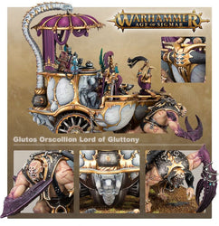 Warhammer Age Of Sigmar: Hedonites Of Slaanesh - Glutos Orscollion, Lord Of Gluttony (Online)