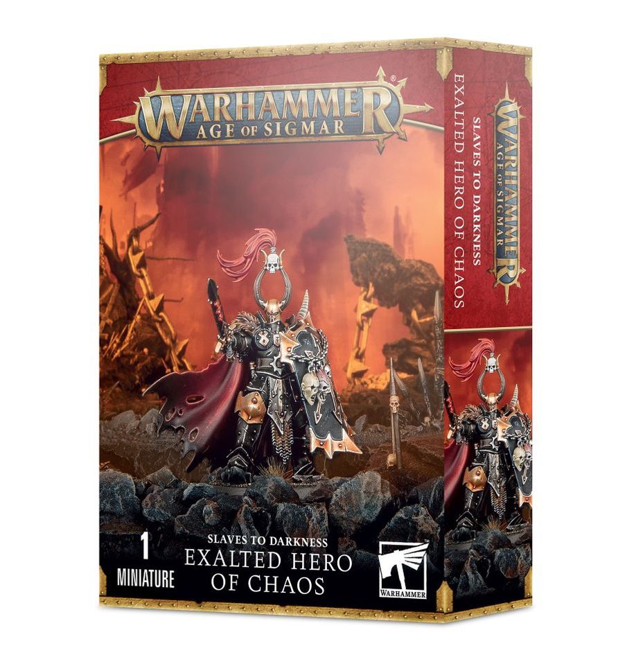 Warhammer Age of Sigmar: Slaves To Darkness - Exalted Hero Of Chaos