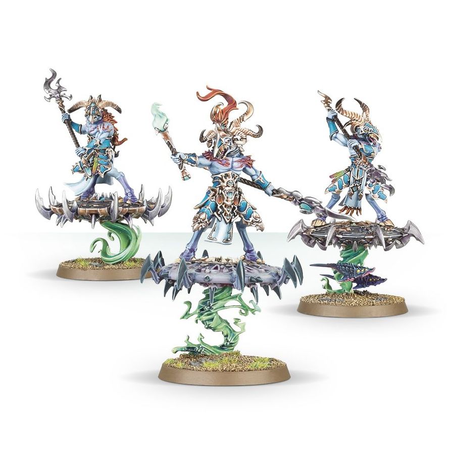 Warhammer Age of Sigmar: Disciples Of Tzeentch - Spearhead (Tzaangor Warflock)