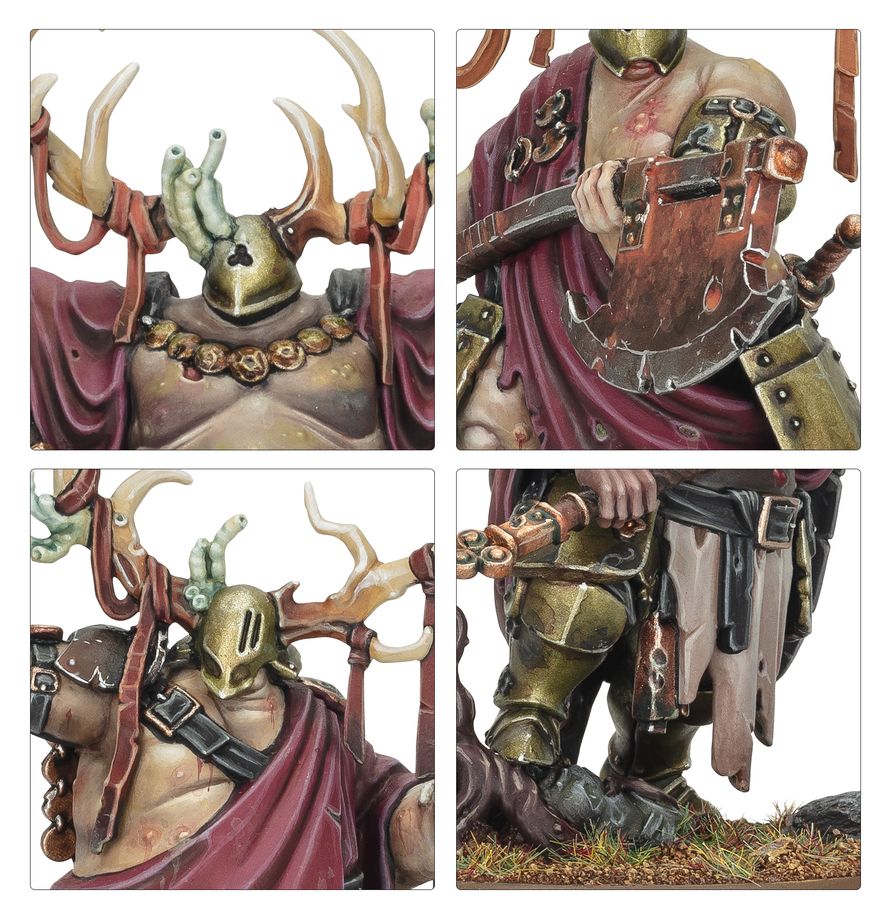 Warhammer Age of Sigmar: Maggotkin Of Nurgle - Putrid Blightkings (Pesticrates Putrides)