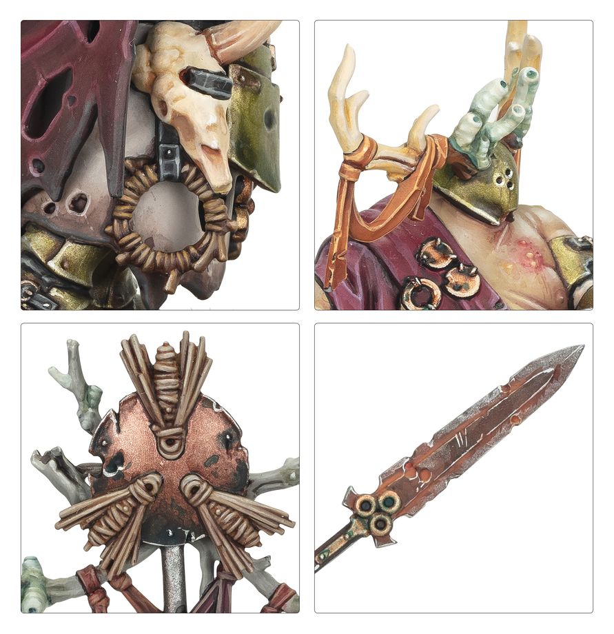 Warhammer Age of Sigmar: Maggotkin Of Nurgle - Putrid Blightkings (Pesticrates Putrides)