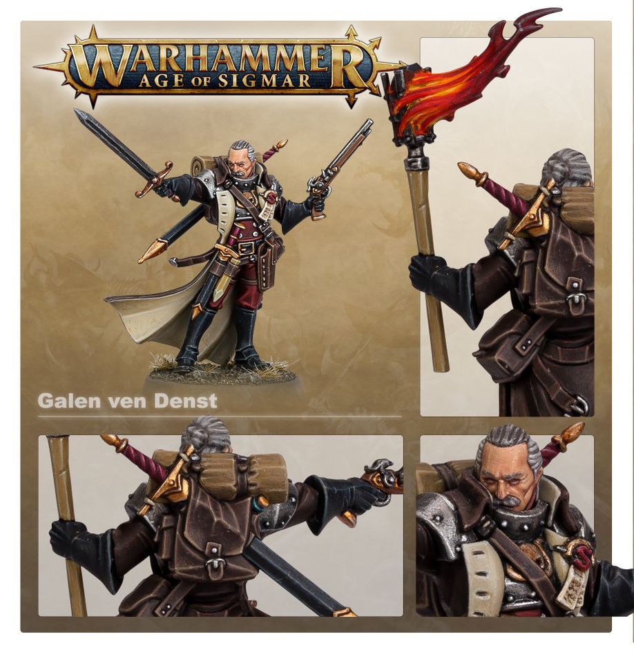 Warhammer Age of Sigmar: Cities Of Sigmar - Galen & Doralia Ven Denst