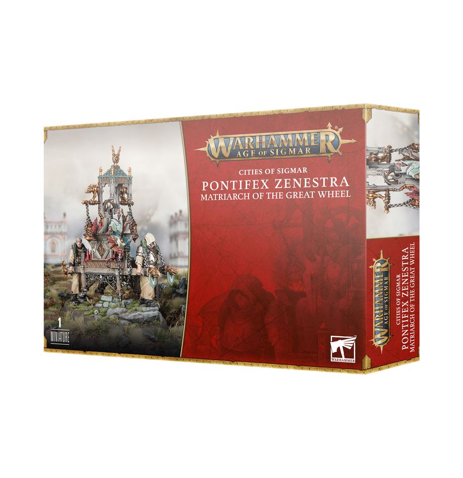 Warhammer Age of Sigmar: Cities Of Sigmar - Pontifex Zenestra, Matriarch Of The Great Wheel