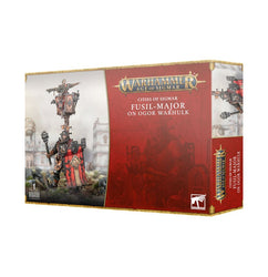 Warhammer Age of Sigmar: Cities Of Sigmar - Fusil-Major On Ogor Warhulk