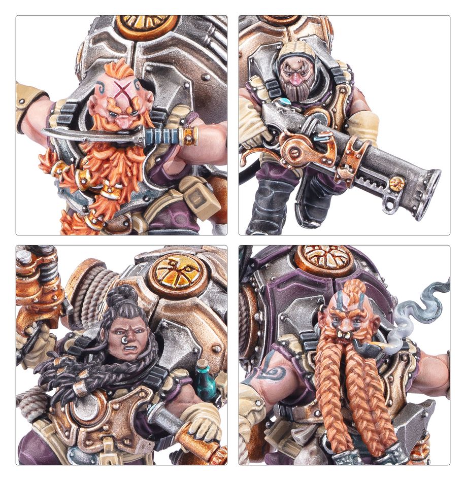 Warhammer, Age of Sigmar: Kharadron Overlords - Vongrim Harpoon Crew