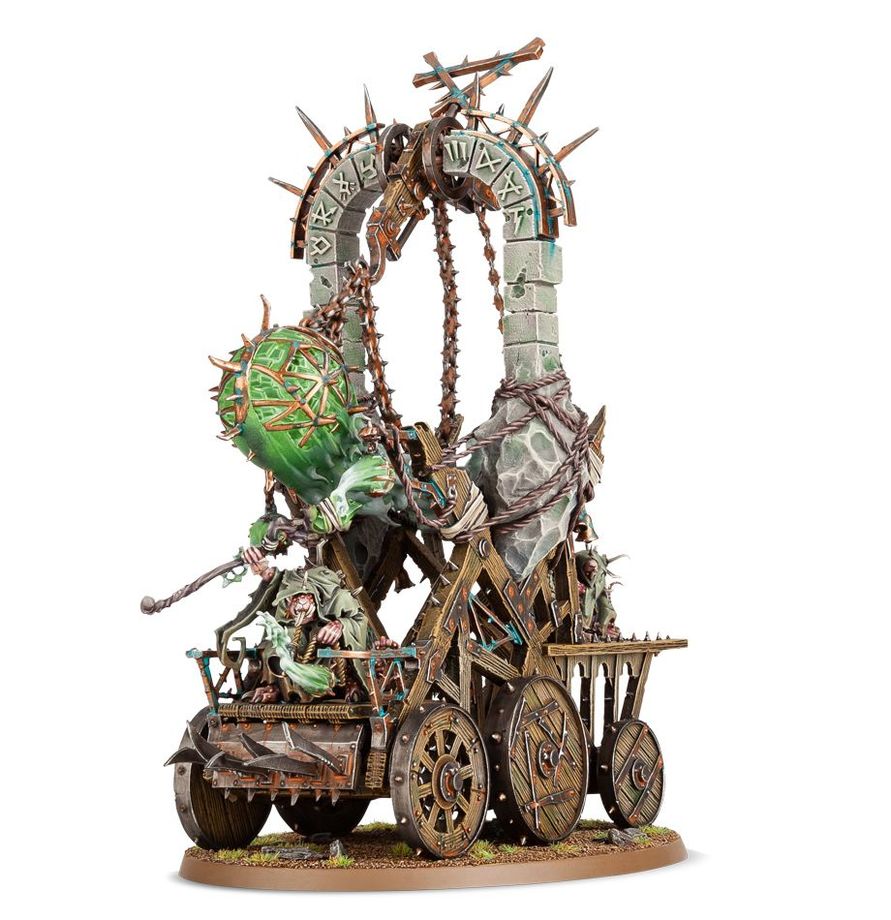 Warhammer 40K: Skaven - Skaven Pestilens On Plague Furnace (Online)