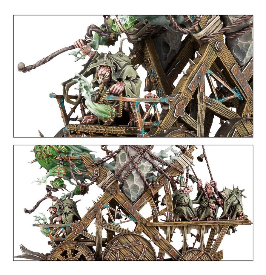 Warhammer 40K: Skaven - Skaven Pestilens On Plague Furnace (Online)