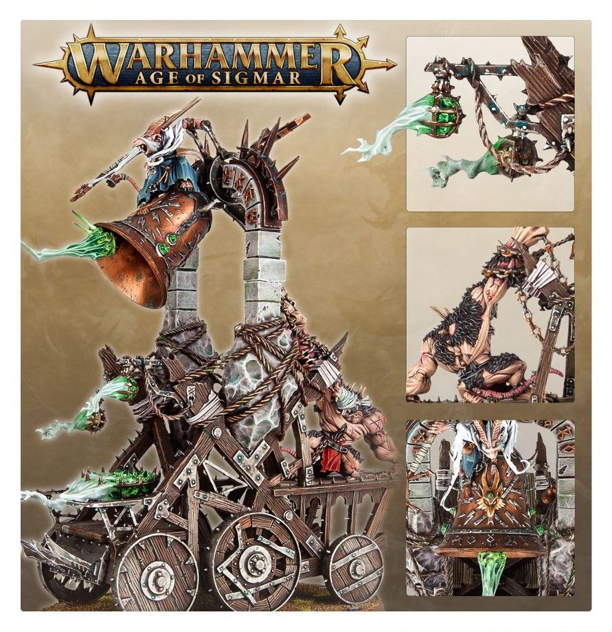 Warhammer 40K: Skaven - Skaven Pestilens On Plague Furnace (Online)