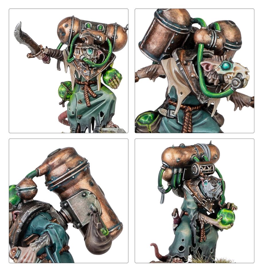 Warhammer, Age of Sigmar: Skaven - Acolyte Globadiers