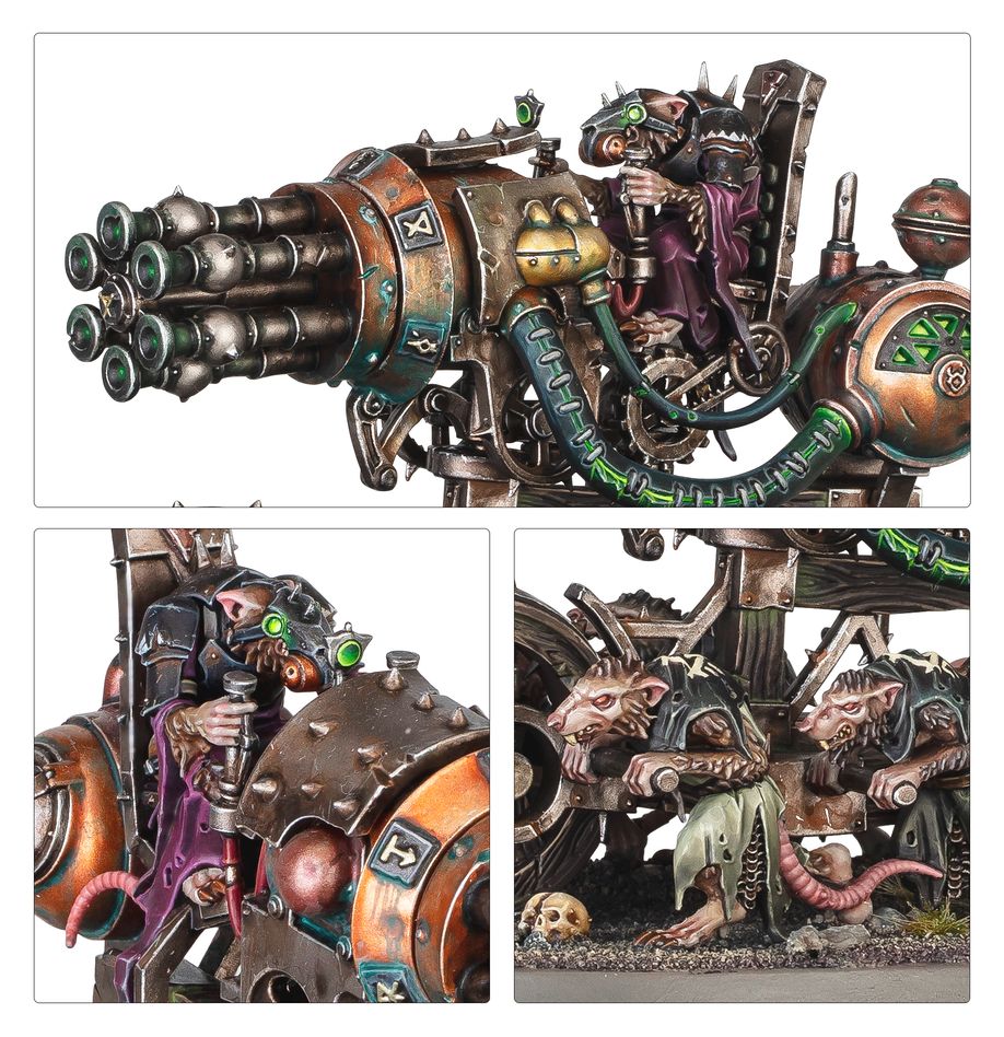 Warhammer Age of Sigmar: Skaven - Ratling Warpblaster
