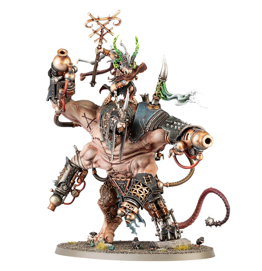 Warhammer, Age of Sigmar: Skaven - Thanquol On Boneripper