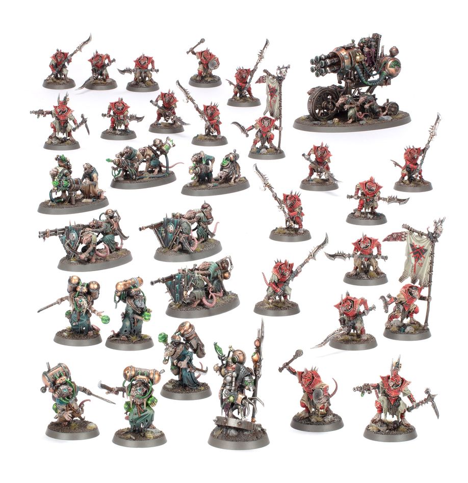 Warhammer Age of Sigmar: Skaven - Skryre Warpswarm
