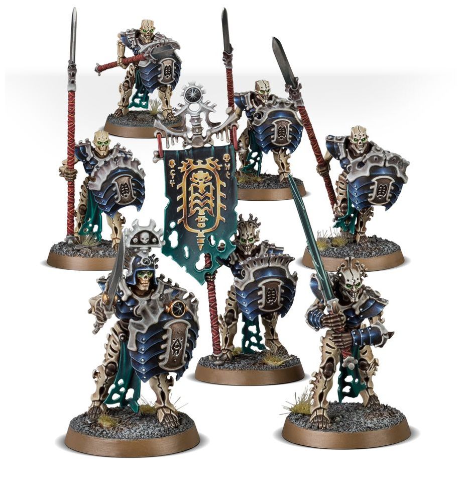 Warhammer, Age of Sigmar: Ossiarch Bonereapers - Mortek Guard