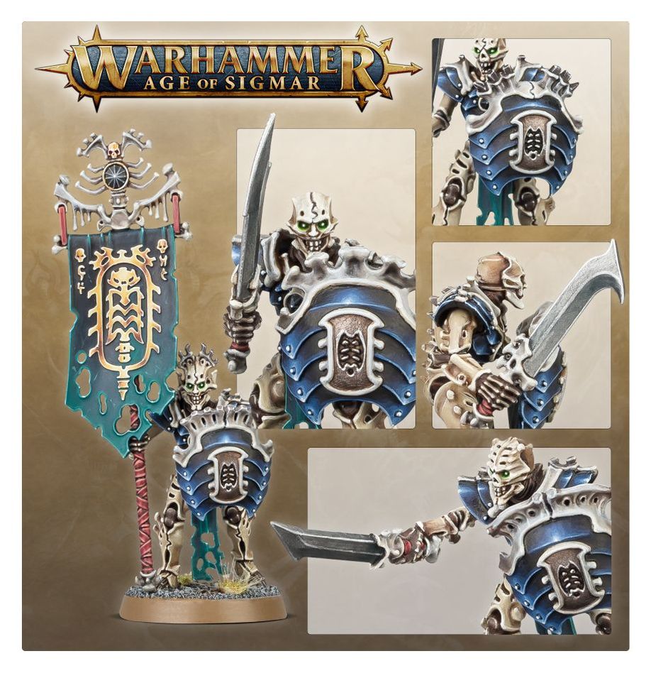 Warhammer, Age of Sigmar: Ossiarch Bonereapers - Mortek Guard