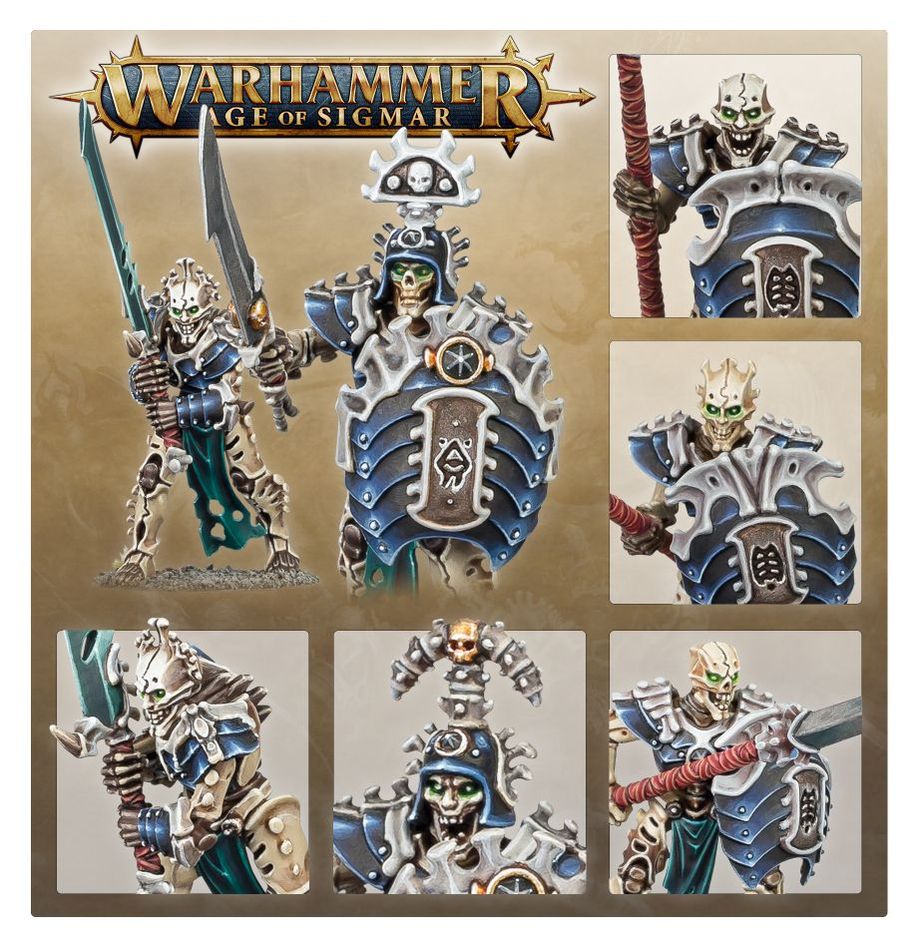 Warhammer, Age of Sigmar: Ossiarch Bonereapers - Mortek Guard