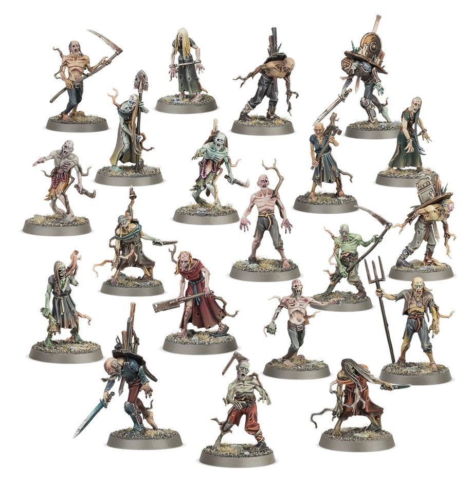 Warhammer, Age of Sigmar: Soulblight Gravelords - Deadwalker Zombies