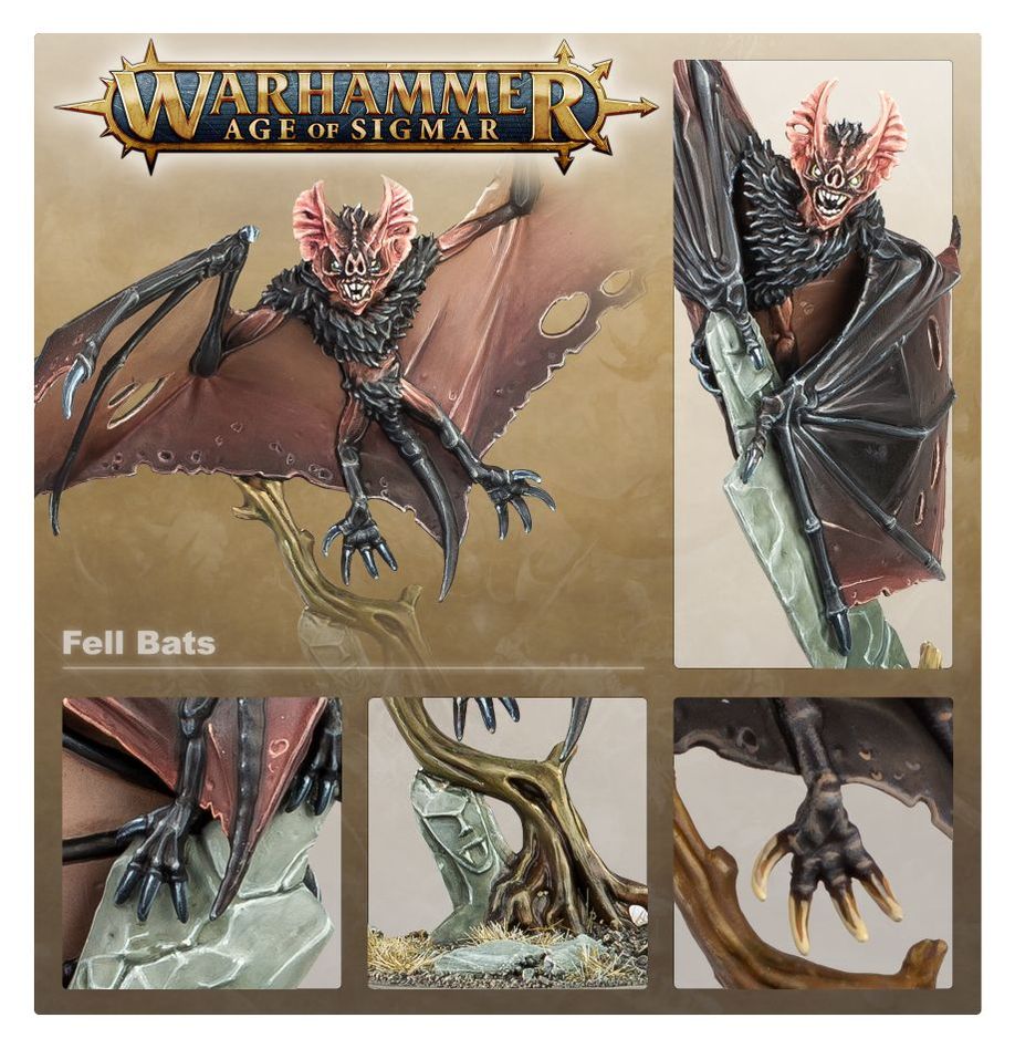 Warhammer, Age of Sigmar: Soulblight Gravelords - Fell Bats