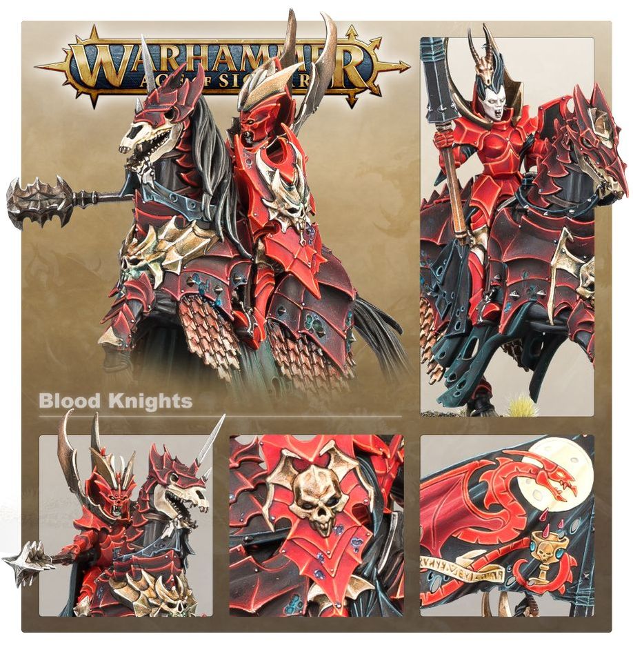 Warhammer, Age of Sigmar: Soulblight Gravelords - Blood Knights