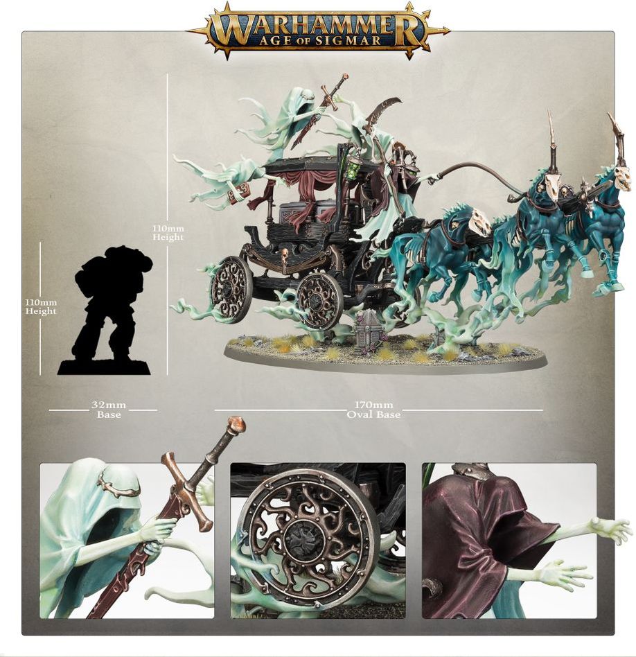 Warhammer Age of Sigmar: Nighthaunt - Black Coach