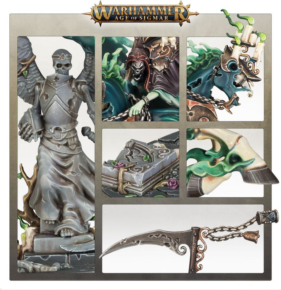 Warhammer Age of Sigmar: Nighthaunt - Reikenor The Grimhailer